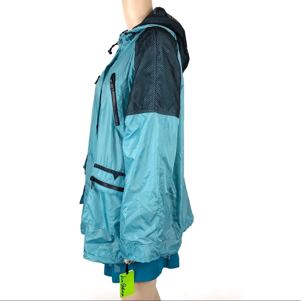 New Sam Edelman XL teal green wind breaker jacket - Picture 3 of 8